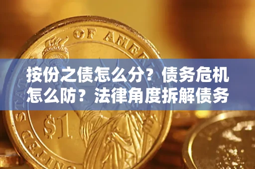 北京按份之债怎么分？债务危机怎么防？法律角度拆解债务分配与风险自保指南