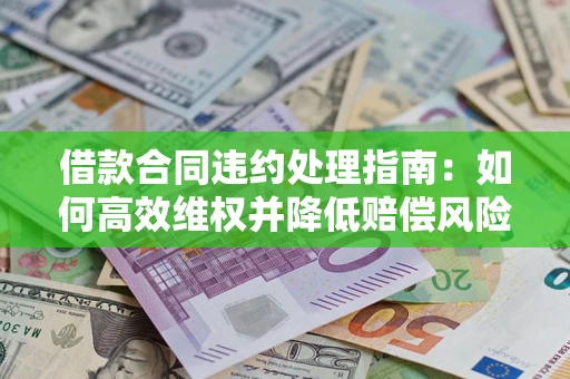 北京借款合同违约处理指南：如何高效维权并降低赔偿风险？