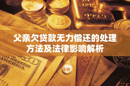 北京父亲欠贷款无力偿还的处理方法及法律影响解析