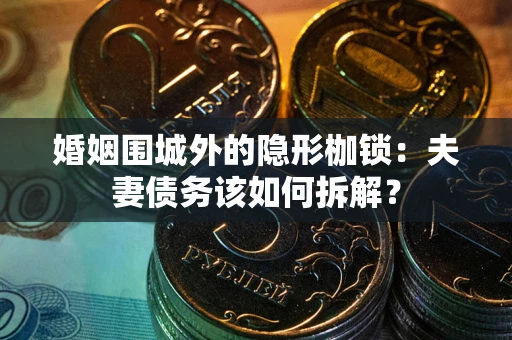 北京婚姻围城外的隐形枷锁：夫妻债务该如何拆解？